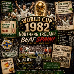 Cover art for Panini Dreams and Northern Ireland’s 1982 World Cup Miracle